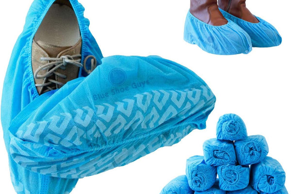 Blue Shoe Guys disposable shoe covers, 100 pack