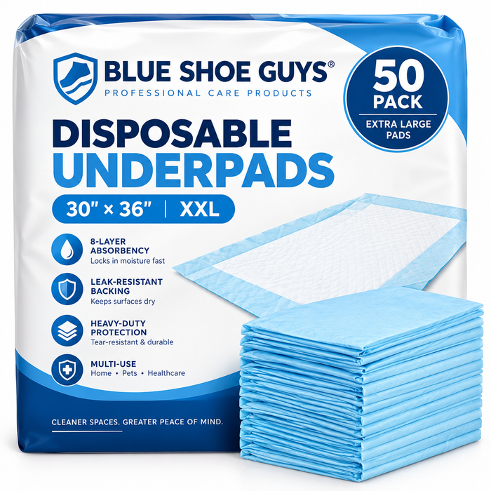 Disposable Bed Pads, 50 Count